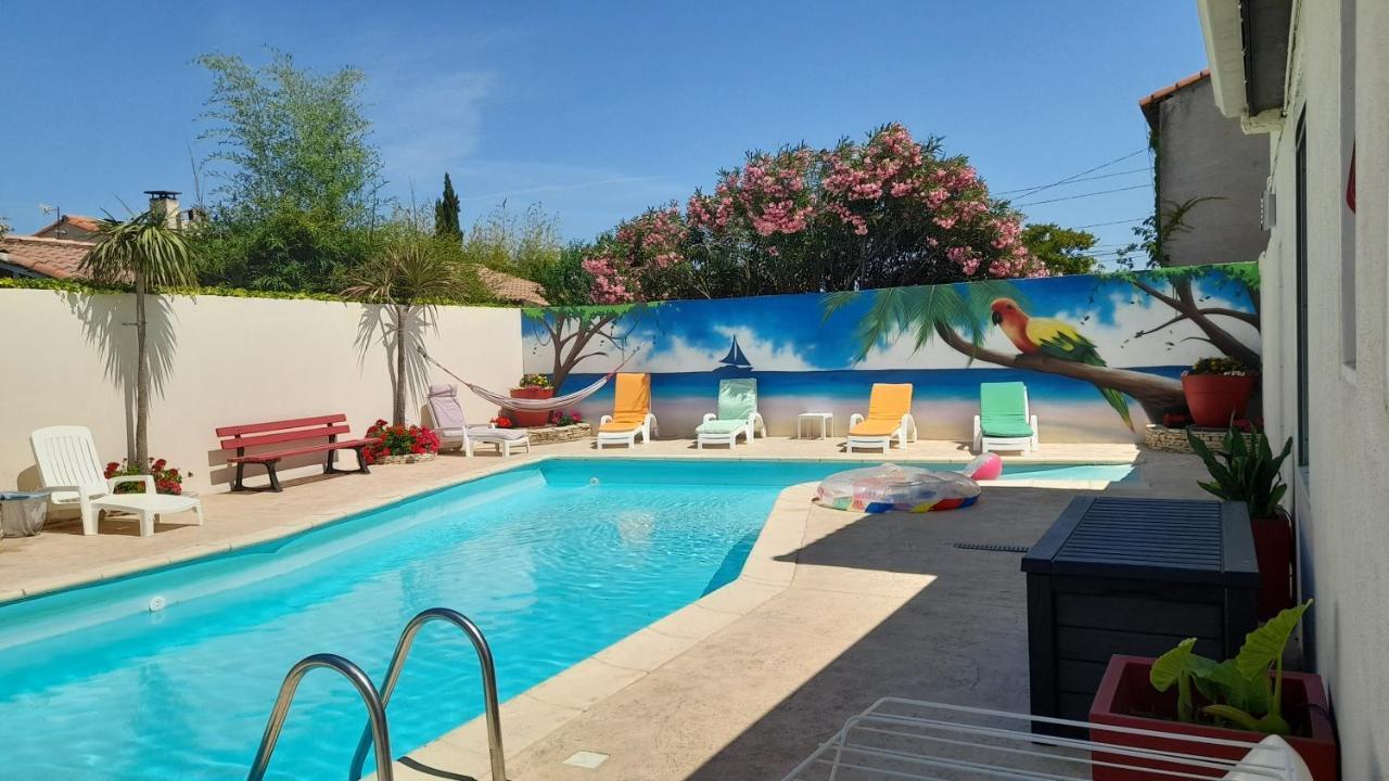 Chambre Chez Corinne Et Bernard Cazouls-les-Beziers Экстерьер фото